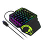 Teclado Para Juegos De Una Mano Hypergear KeyVictory Rgb