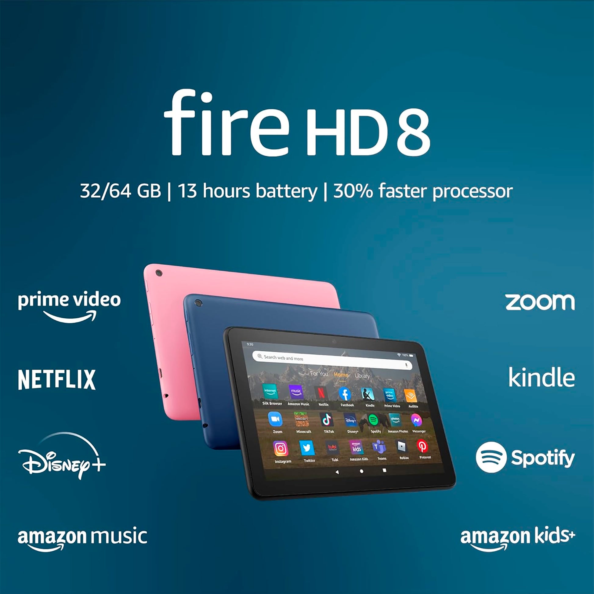 Tablet Amazon Fire Hd 8 Gen12 6 Core 2gb 32gb