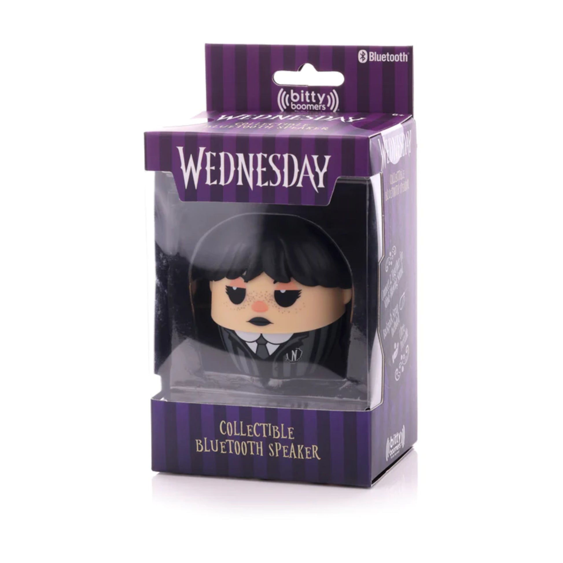 Parlante Bluetooth Portable Bitty Boomers Wednesday Addams