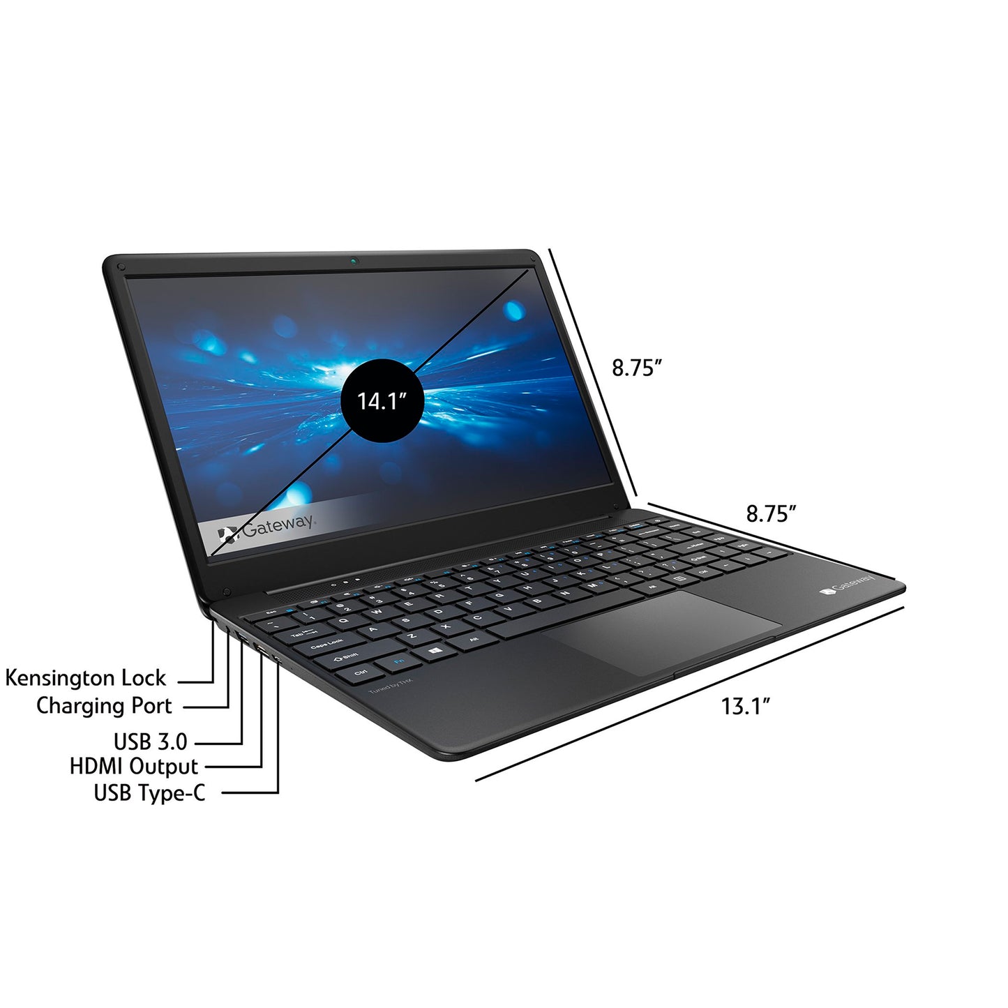 Notebook Gateway 14,1'' Core I3 4gb 128gb Win10