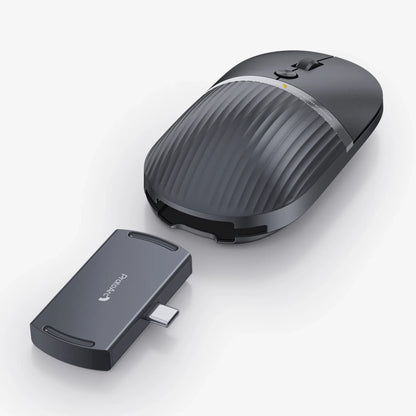 2en1 Mouse Inalámbrico Con Hub ProtoArc Travel Hub Mouse