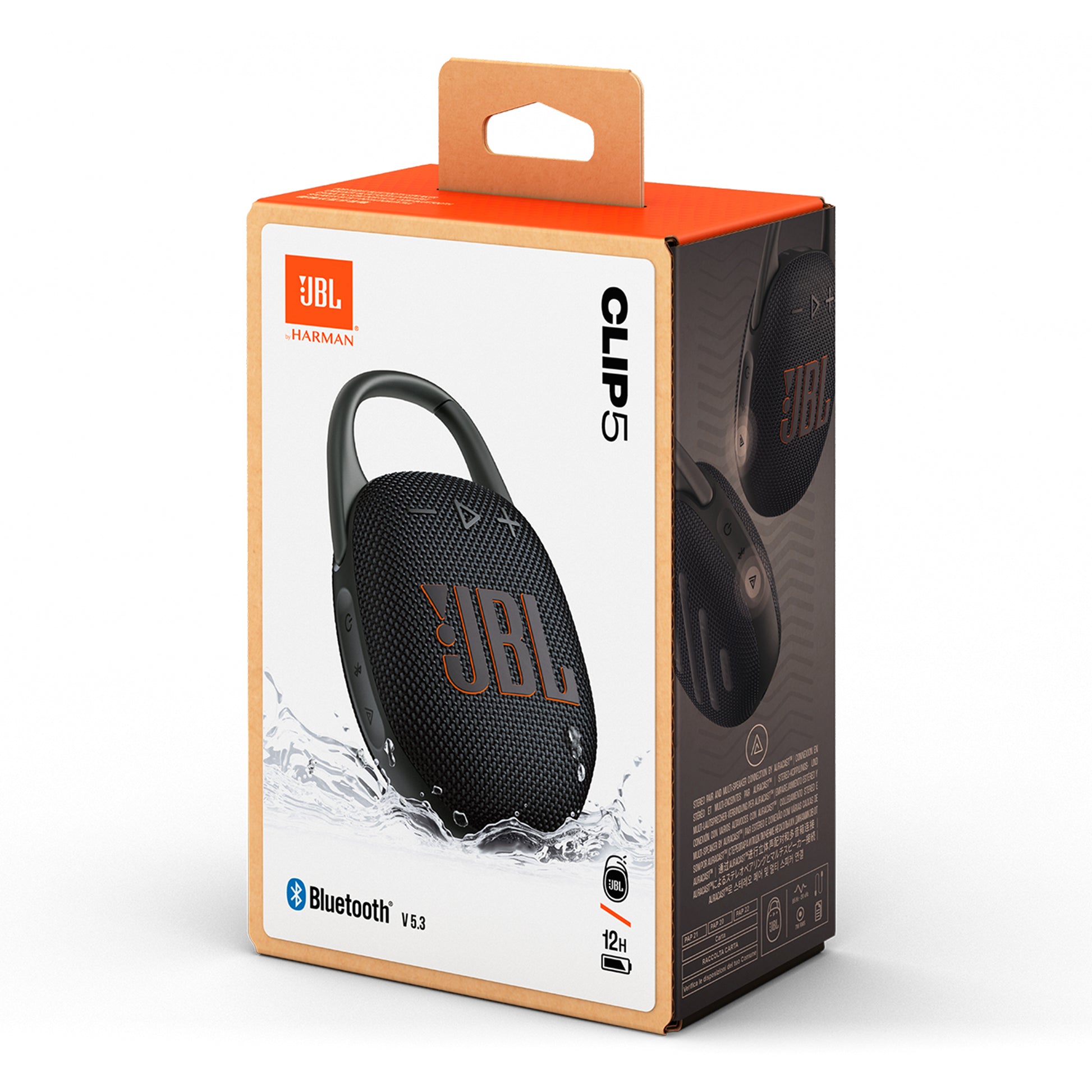 Parlante Inalámbrico Bluetooth Jbl Clip 5 Ip67 7w