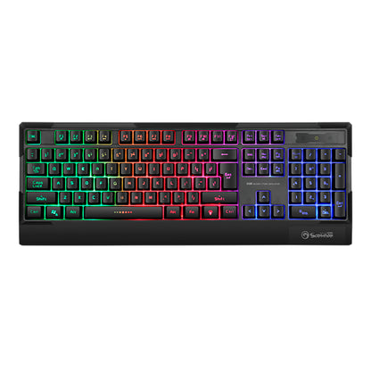 Teclado Gaming Usb Marvo K606 Retroiluminado Reposamanos