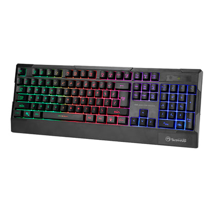 Teclado Gaming Usb Marvo K606 Retroiluminado Reposamanos