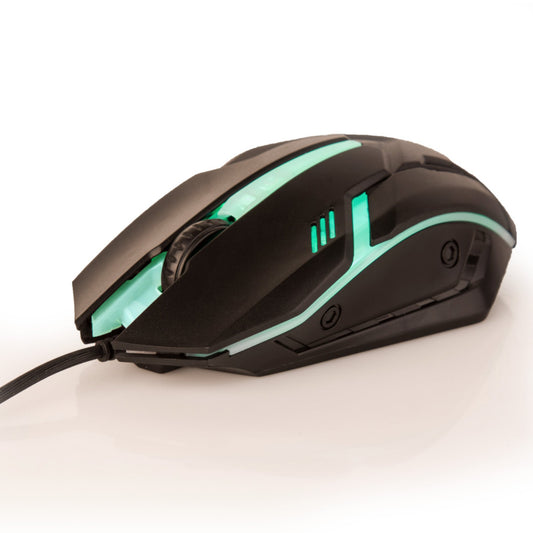 Mouse Óptico Gaming Coolmax RGB 1600 dpi