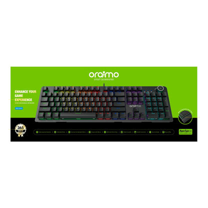 Teclado Oraimo HyperType Retroiluminación USB