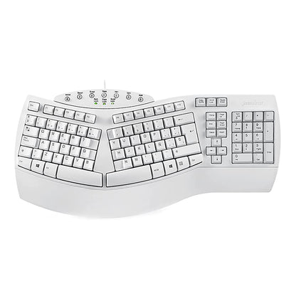 Teclado Ergonómico Usb Perixx 512 Multimedia