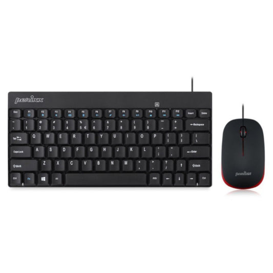 Combo Mouse Y Teclado Cableados Perixx 212 Español