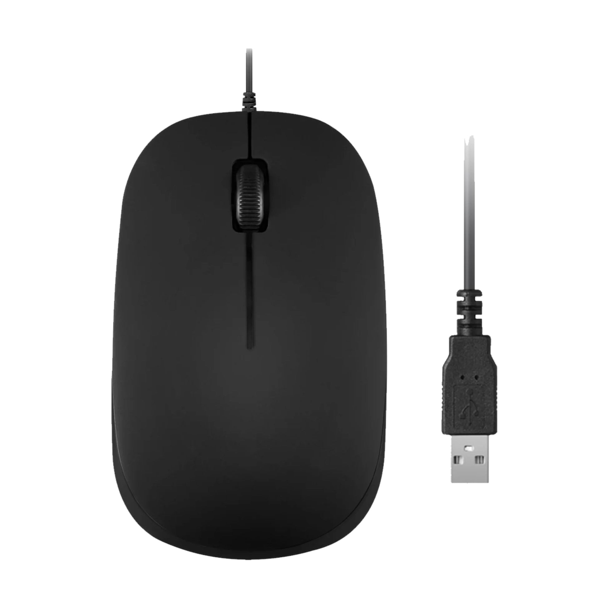 Mouse Ambidiestro Cableado Usb Perixx Permice 201