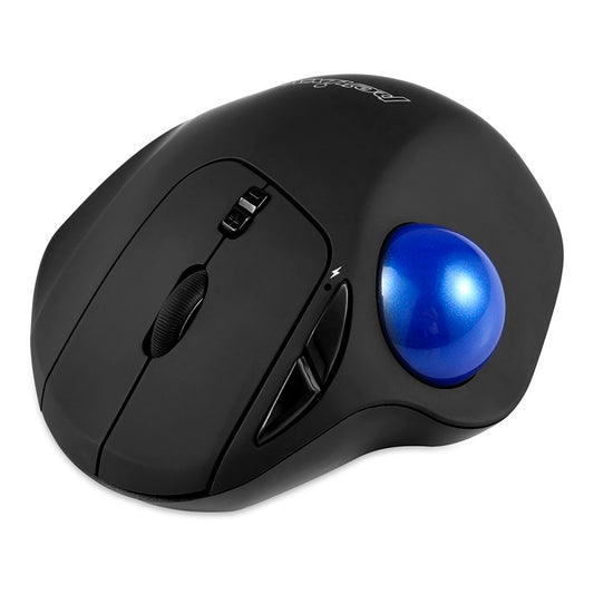 Mouse Diestro Ergonómico Inalámbrico Trackball Perixx 801