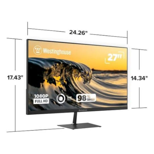 Monitor Westinghouse 27'' Led 1080p 75hz 6,5ms