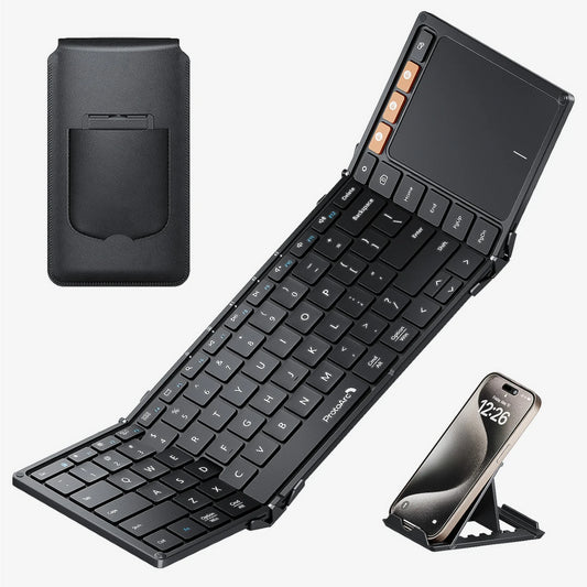 Teclado Con Touchpad Plegable Bluetooth ProtoArc Xk01-tp