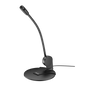 MICROFONO HAVIT DE PIE NEGRO