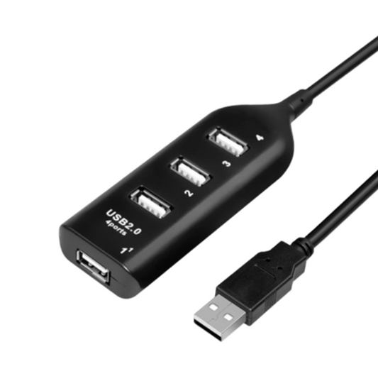 Adaptador HUB USB 2.0 / 4 En 1 / 4 USB